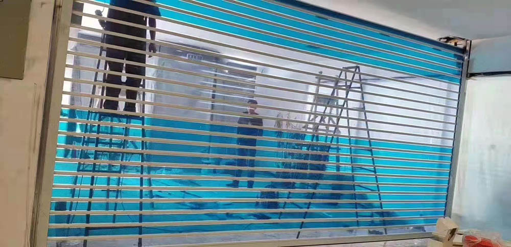 水晶卷簾門(mén)